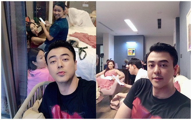 MC Tuấn Tú đăng ảnh hậu trường 'úp mở' với Bảo Thanh, làm rộ nghi vấn có phần ngoại truyện của Về Nhà Đi Con Ảnh 2