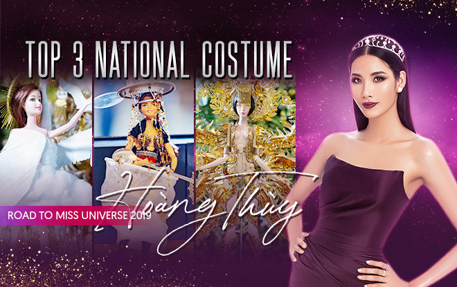 Lộ diện Top 3 National Costume của Hoàng Thùy: Cò, Cafe phin sữa đá và Vùng đất chín rồng Ảnh 2
