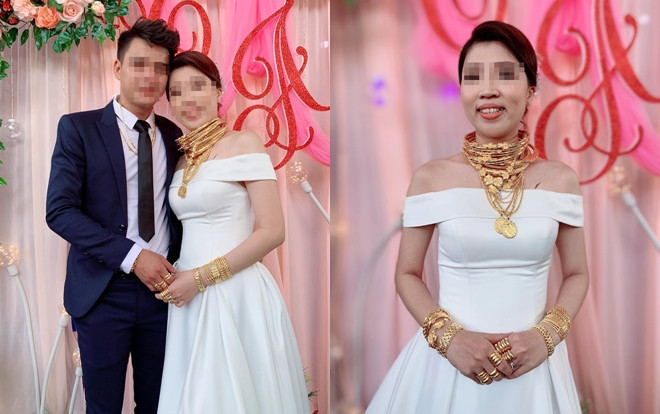 Hé lộ danh tính và gia thế của cô dâu đeo vàng trĩu cổ ở Trà Vinh khiến dân tình lác mắt Ảnh 2
