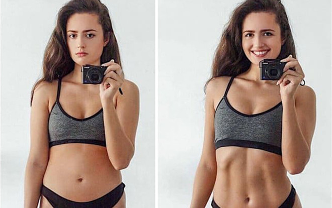 Bóc trần sự thật đằng sau những bức ảnh ‘Before-After’, ai muốn sống ảo thì áp dụng ngay lập tức Ảnh 2