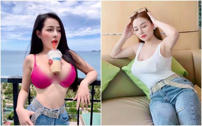 Trong khi Mon 2k lộ miếng dán ngực kém duyên, thì Ngân 98 lại dùng vòng 1 'khủng' để bắt trend MXH Ảnh 2