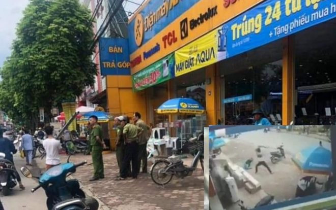 Lời khai nghi phạm cầm kiếm truy sát nhân viên bảo vệ Điện máy Xanh ngay trước cửa hàng Ảnh 2