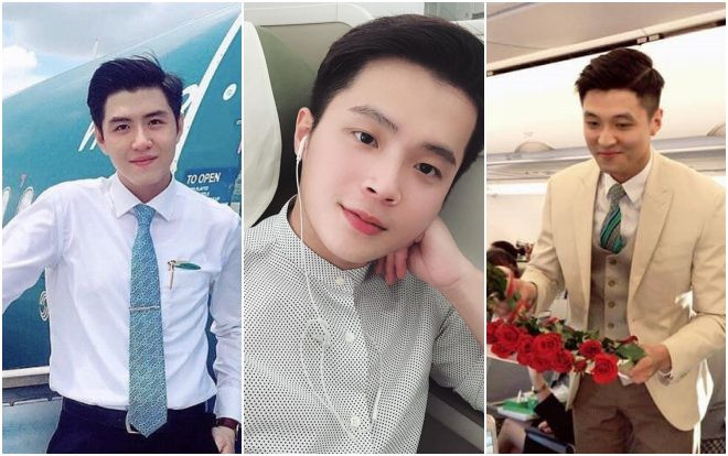 Hội những anh chàng tiếp viên Việt đẹp trai và thu hút, được mệnh danh là 'soái ca hàng không' Ảnh 2