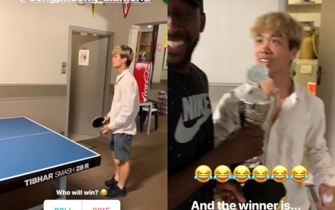 Nóng: Công Phượng vô địch bóng bàn CLB, nâng cúp trong hạnh phúc! Ảnh 2