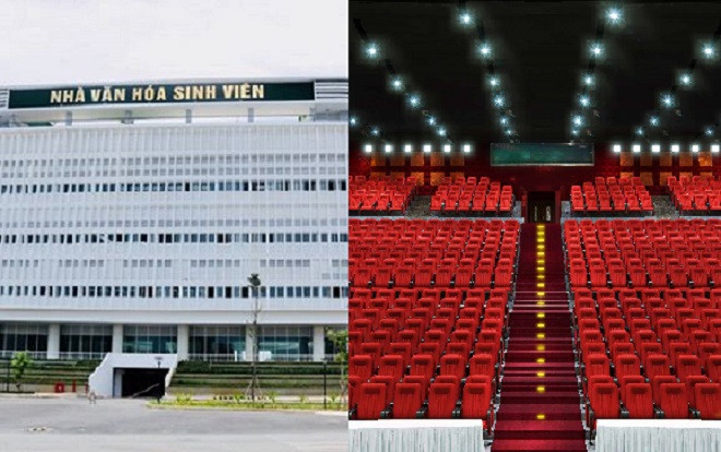 Choáng ngợp với độ hoành tráng và hiện đại bên trong công trình Nhà văn hóa Sinh viên giữa Làng Đại học Thủ Đức Ảnh 2