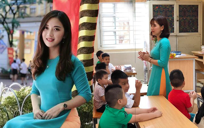Cô giáo tiểu học xinh xắn với mái tóc ngắn, chiếm spotlight của MXH hôm nay hoá ra lại là người quen Ảnh 2