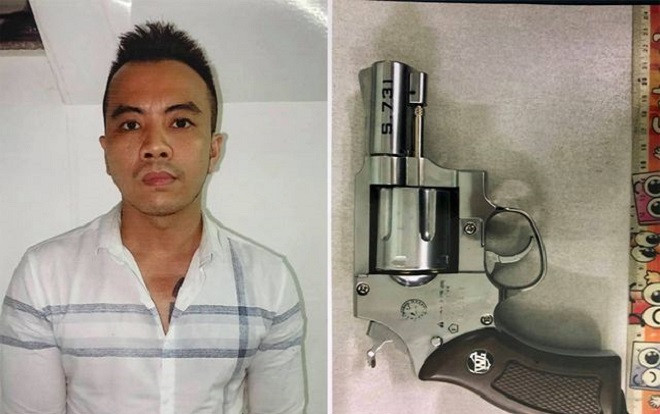 Thiếu tiền kinh doanh quần áo, nam thanh niên mang súng đi cướp ngân hàng Ảnh 2