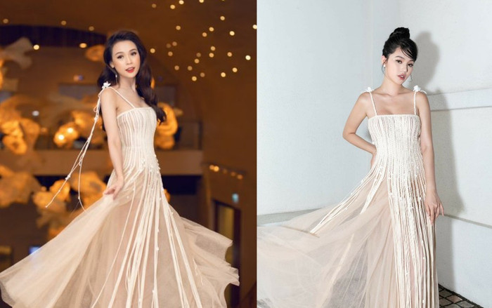 Tinh tế trong cách pose dáng nên dù đụng hàng Đỗ Mỹ Linh- Jolie, Sam vẫn đẹp theo chất riêng Ảnh 2