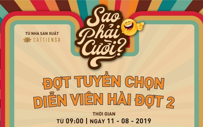 Đợt tuyển chọn diễn viên hài đợt 2 'Sao Phải Cười' đã chính thức bắt đầu! Ảnh 2