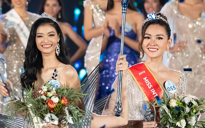Lộ diện Miss Grand - Miss Intercontinental Vietnam 2019, Phương Nga - Huyền My trao sash Ảnh 2
