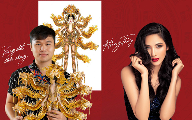 Vùng đất chín rồng không nặng nề - dễ tháo ráp, giúp Hoàng Thùy catwalk thật quyền lực Ảnh 2