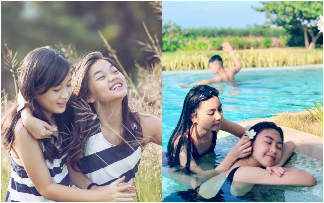 2 cô con gái nhà ca sỹ Mỹ Lệ và Quyền Linh: Xinh, giỏi và được dự đoán là hotgirl trong tương lai Ảnh 2