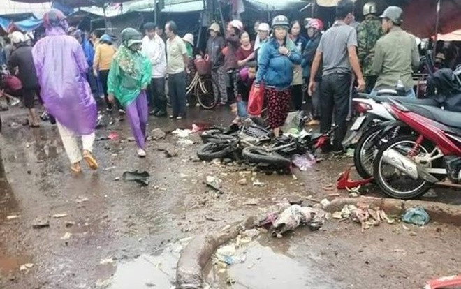 Nguyên nhân ban đầu vụ xe khách giường nằm lao vào chợ ven đường khiến 4 người tử vong Ảnh 2