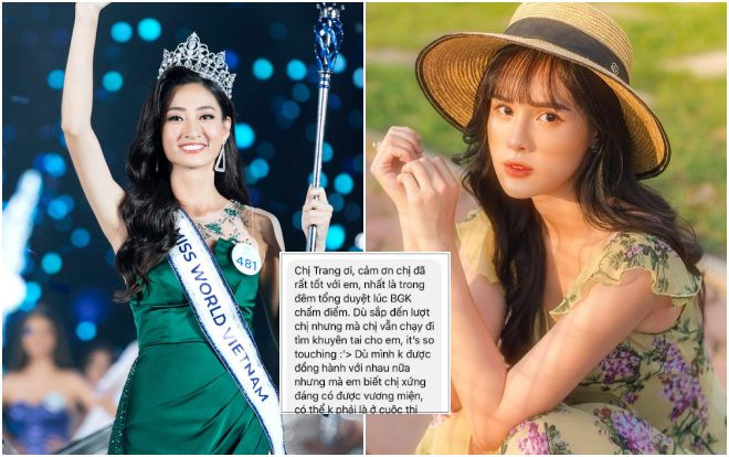 Lương Thuỳ Linh đăng quang Hoa hậu, bạn gái Trọng Đại bất ngờ được khen ngợi vì hành động này Ảnh 2