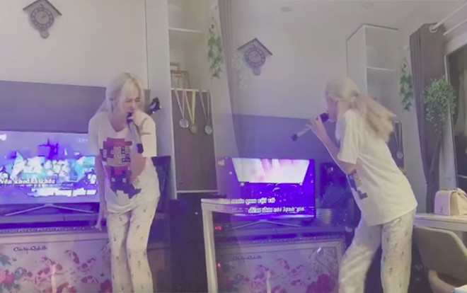 Clip: Cười mệt với phiên bản 'lầy-khó-đỡ' khi Nam Em cover ca khúc của Mr. Đàm Ảnh 2