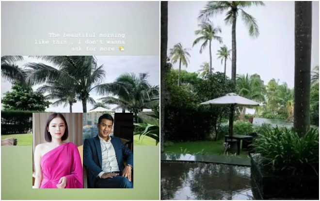 Hotgirl Linh Rin và Phillip Nguyễn tiếp tục cùng check in ở resort, dân tình khẳng định: Hẹn hò chắc luôn! Ảnh 2