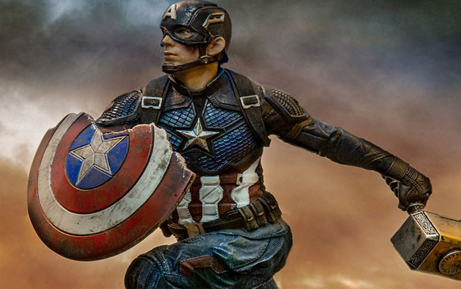 'Avengers: Endgame': Tấm khiên của Captain America đã tự động phục hồi trong trận tử chiến với Thanos? Ảnh 2