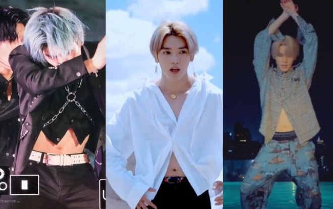 Taeyong (NCT) làm fan ‘chết tim’ với mốt áo crop top ngắn hơn idol nữ Ảnh 2