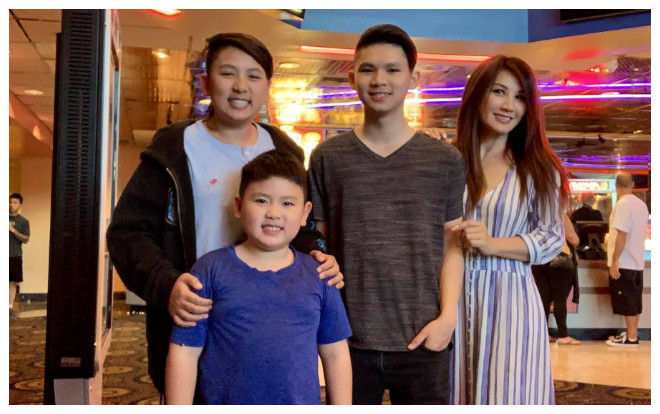 Con trai Bằng Kiều gây bất ngờ với ngoại hình lớn phổng phao nay đã cao hơn hẳn mẹ một cái đầu Ảnh 2