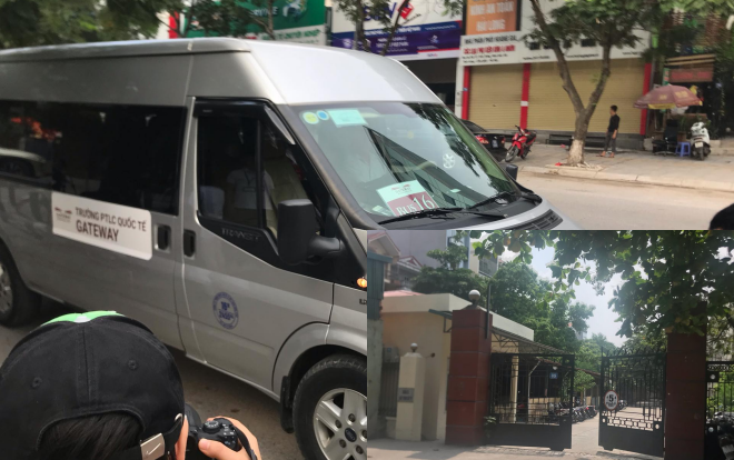 Vụ bé trai 6 tuổi tử vong vì bị bỏ quên trên xe đưa đón trường Gateway: Tài xế ngồi uống nước ở cổng ký túc xá hồi lâu mới vào lấy xe Ảnh 2