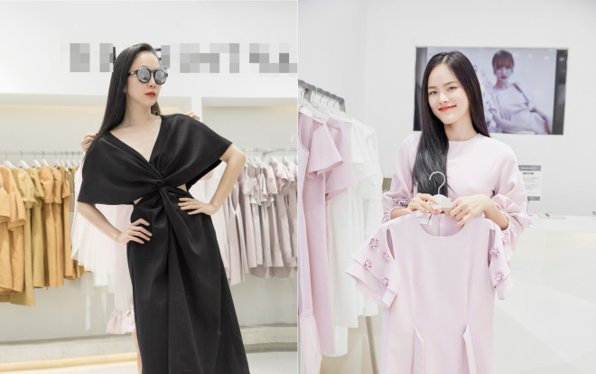 Tuyết Lan đằm thắm, Linh Nga cá tính, thần thái đi thử đồ Ảnh 2
