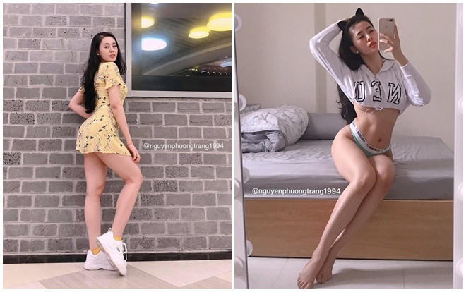 Gái xinh Việt lên báo Trung với màn dậy thì thành công, thân hình đồng hồ cát nóng bỏng Ảnh 2