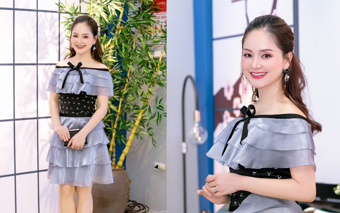 Bất chấp tuổi, Lan Phương hững hờ vai thon khoe nét tinh khôi cùng váy tầng công chúa Ảnh 2