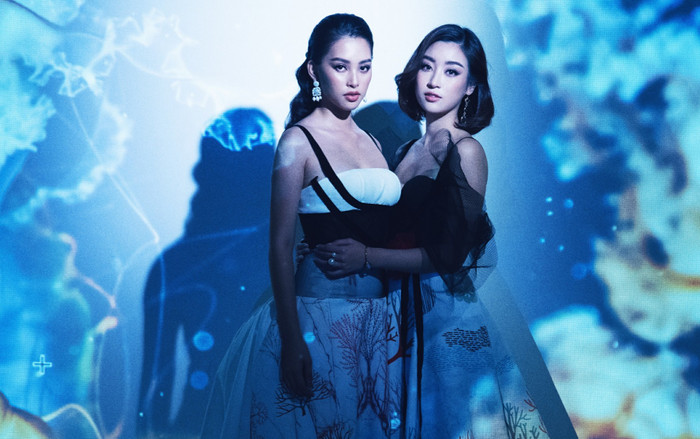 Tiểu Vy, Đỗ Mỹ Linh hóa nữ thần biển cả, ma mị cùng concept màu độc lạ Ảnh 2