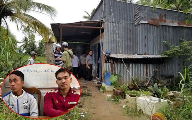 Hai nghi phạm hất xăng, châm lửa đốt 10 người đoàn cán bộ cưỡng chế thi hành án ở Cà Mau ra đầu thú Ảnh 2