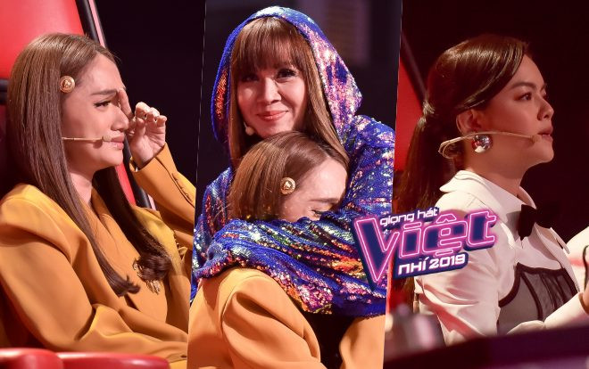 Hương Giang bật khóc xin lỗi học trò, Lưu Thiên Hương - Phạm Quỳnh Anh căng thẳng ở vòng Đối đầu Ảnh 2