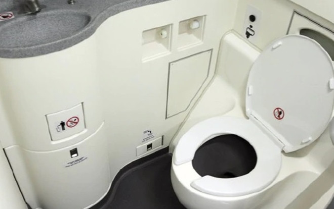 Sự thật tá hỏa sau phát hiện của nữ hành khách về vật nhấp nháy trong phòng tắm khoang hạng nhất Ảnh 2