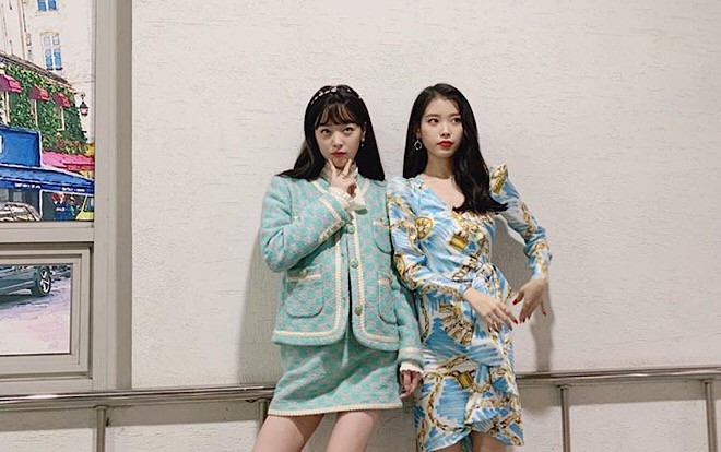 Anti-fan khen Sulli xinh tựa nữ thần, Knet chê IU gầy như yêu tinh khi đứng cạnh nhau Ảnh 2