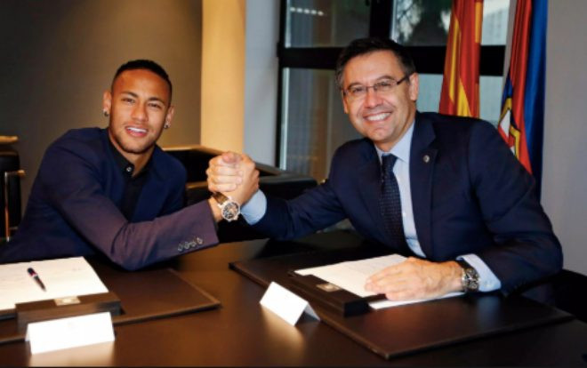 Chủ tịch Barcelona gặp Neymar ở Liverpool: 'Siêu bom tấn' sắp xuất hiện! Ảnh 2