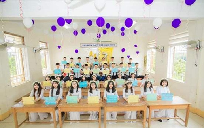 Lớp học tại vùng núi Hà Tĩnh có 100% học sinh đậu Đại học Ảnh 2