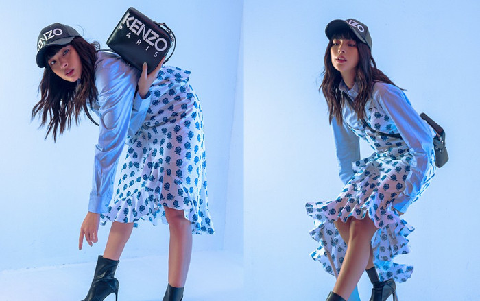 Dáng thấp bé thì đã sao, học ngay Tú Hảo tuyệt chiêu 'hack dáng' mà không cần chỉnh app Ảnh 2