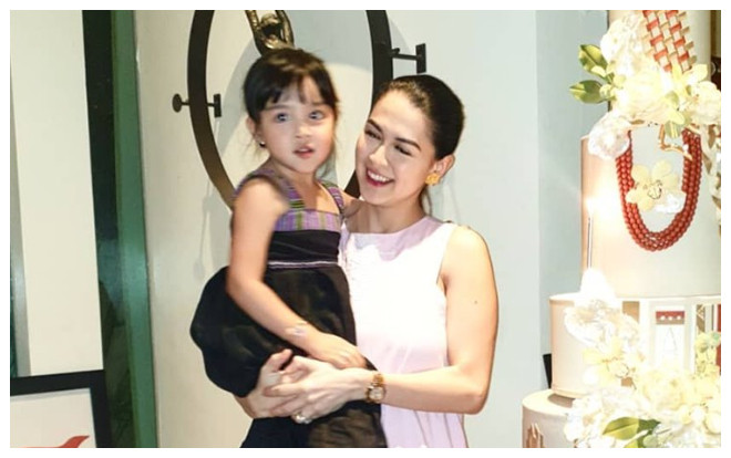 Mỹ nhân đẹp nhất Philippines - Marian Rivera bị lu mờ vì con gái trong tiệc sinh nhật tuổi 35 Ảnh 2