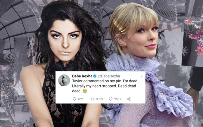 Bebe Rexha 'mừng xỉu' khi được Taylor Swift ấn like và bình luận bài đăng về nạn phân biệt giới tính của mình Ảnh 2