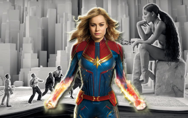 So tài với Ariana Grande trong ca khúc God Is A Woman, dân mạng đang chờ đón nữ anh hùng Captain Marvel góp mặt vào làng nhạc Âu Mỹ? Ảnh 2