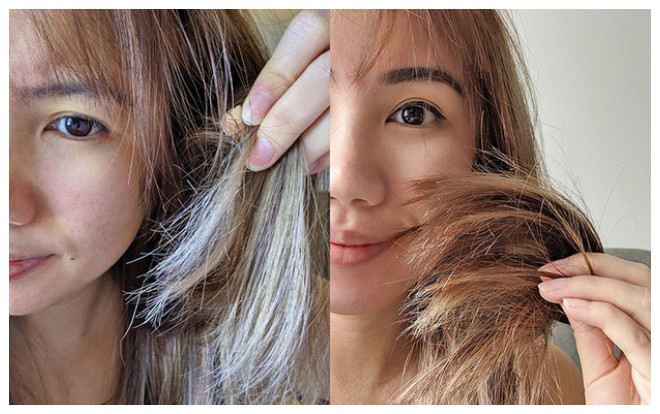 Bắt chước mẹ gội đầu kiểu ngược đời cô gái trẻ có ngay mái tóc vừa khỏe vừa đẹp Ảnh 2