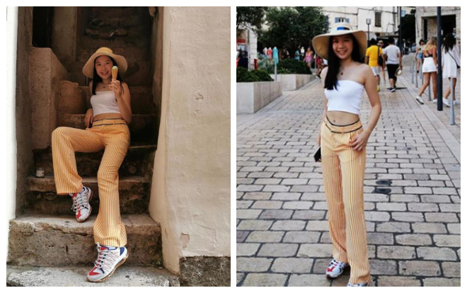 Con gái Chân Tử Đan gây ấn tượng khi sở hữu vóc dáng và chiều cao chuẩn người mẫu dù mới 15 tuổi Ảnh 2