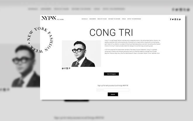 Tiếp tục được mời tham gia New York Fashion Week, NTK Công Trí dự định sẽ làm gì? Ảnh 2