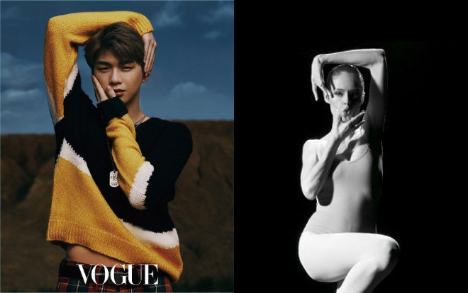 Kang Daniel  pose dáng đáng yêu giống siêu mẫu Coco Rocha trên tạp chí Ảnh 2