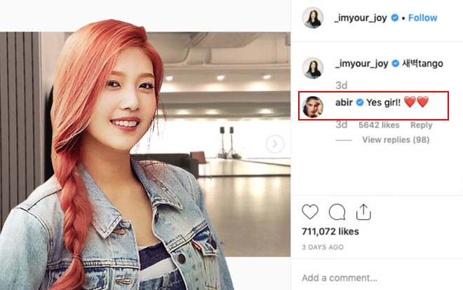 Joy (Red Velvet) cover 'Tango' của Abir: Đến non-fan cũng bị rung động Ảnh 2