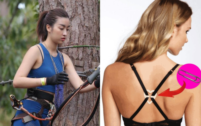 'Cấp cứu' cho Đỗ Mỹ Linh khi lộ dây áo lót trên sóng truyền hình Ảnh 2