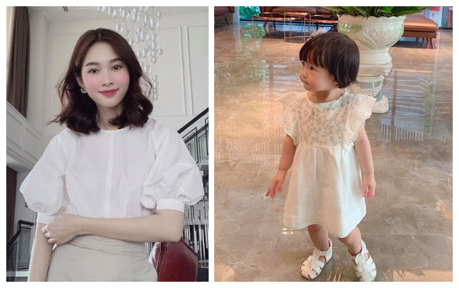 Hoa hậu Đặng Thu Thảo khiến cư dân mạng xuýt xoa khi bất ngờ cho con gái 'lên sóng' Ảnh 2