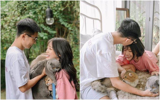 Fans thúc giục Linh Ngọc Đàm sớm cưới chồng sau khi chiêm ngưỡng bộ ảnh dễ thương của cô và bạn trai Ảnh 2