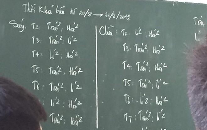 'Đứng hình' với thời khóa biểu của năm học mới: Toàn Toán - Lý - Hóa thế này các em biết sống sao? Ảnh 2