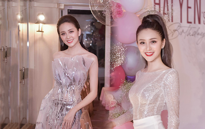 Hoa khôi Hải Yến bung lụa hết nấc với váy đầm xuyên thấu vòng 1 Ảnh 2