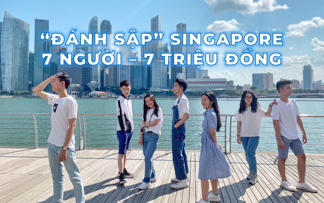 Hội bạn thân 7 năm của hotboy Thiện Khiêm sống ảo 'nát' Singapore suốt 5 ngày 4 đêm chỉ với 7 triệu đồng Ảnh 2