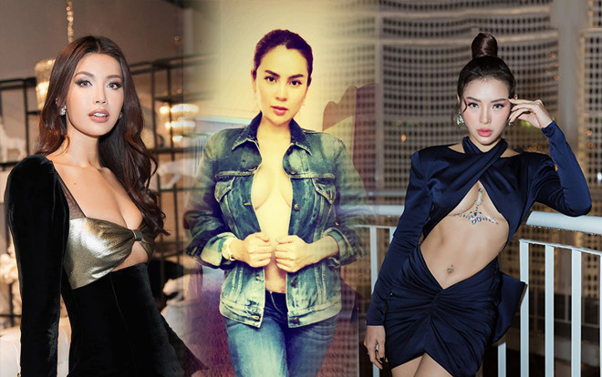 Cao tay như mỹ nhân Việt: Khoe chân dài xưa rồi, giờ phải hở chân ngực mới hot trend Ảnh 2